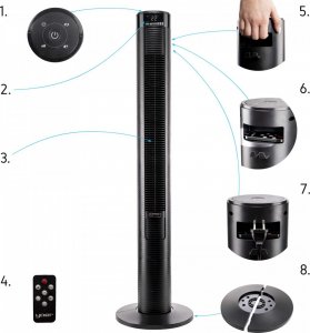 Wentylator Yoer Spiro TF03BK 3