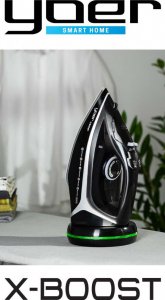 Żelazko Yoer ŻELAZKO Parowe BEZPRZEWODOWE 2600W 5w1 Ceramiczne - YOER X-Boost SI01BK 2