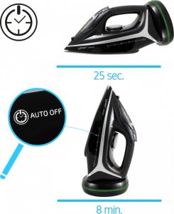 Żelazko Yoer ŻELAZKO Parowe BEZPRZEWODOWE 2600W 5w1 Ceramiczne - YOER X-Boost SI01BK 5
