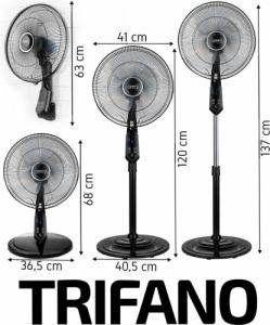 Wentylator Yoer Trifano BF02BK 12