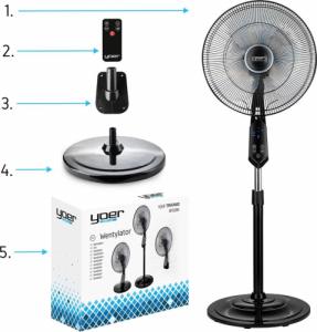 Wentylator Yoer Trifano BF02BK 13