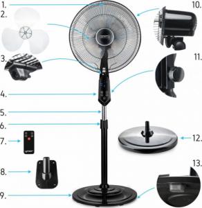 Wentylator Yoer Trifano BF02BK 2