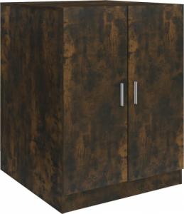 vidaXL Szafka nad pralkę, przydymiony dąb, 71 x 71,5 x 91,5 cm 2