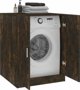 vidaXL Szafka nad pralkę, przydymiony dąb, 71 x 71,5 x 91,5 cm 4