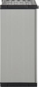 vidaXL Kosz na na śmieci, w formie szafki, szaro-czarny, 68x40x85 cm 4