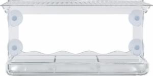 vidaXL Karmniki dla ptaków, na parapet, 2 szt., akryl, 30x12x15 cm 4