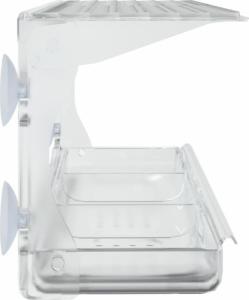 vidaXL Karmniki dla ptaków, na parapet, 2 szt., akryl, 30x12x15 cm 5