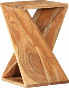 vidaXL Stolik pomocniczy, 35x35x55 cm, lite drewno akacjowe 1