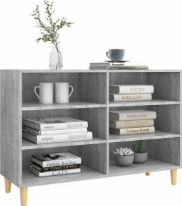 vidaXL Szafka, szary dąb sonoma, 103,5x35x70 cm, płyta wiórowa 3