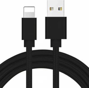 Kabel USB Retoo USB-A - Lightning 1 m Czarny (E471) 1