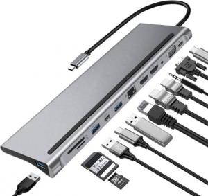 Stacja/replikator Tradebit USB-C (6324) 2