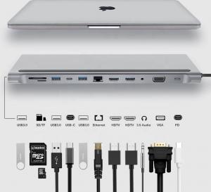 Stacja/replikator Tradebit USB-C (6324) 4