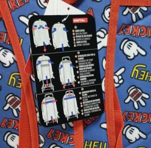 Cerda Plecak szkolny Mickey Mouse Tornister 42x33x14 SAFTA 4