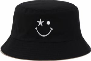 Aleszale Kapelusz Dzieci Rybacki Bucket Hat Lato Dwustronny - Czap-Ryb-Soc-Cza-Bia 3