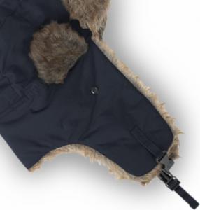 Aleszale Czapka Damska Męska Uszatka Pilotka Zimowa Futro - Czap-Usz-Rus-10 2