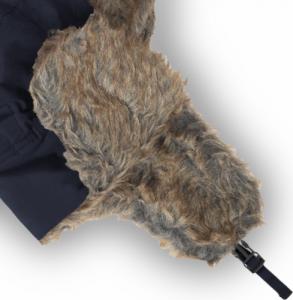 Aleszale Czapka Damska Męska Uszatka Pilotka Zimowa Futro - Czap-Usz-Rus-10 3