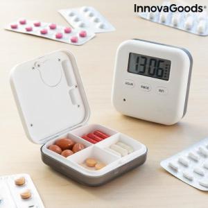 InnovaGoods Inteligentne elektroniczne pudełko na tabletki Alarm Zegar InnovaGoods 2
