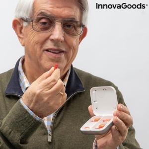 InnovaGoods Inteligentne elektroniczne pudełko na tabletki Alarm Zegar InnovaGoods 3