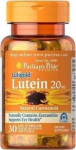 Puritans Pride Puritan's Pride Luteina 20 mg - 30 kapsułek 1