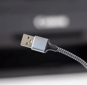 Kabel USB Reagle USB-A - USB-B 1.5 m Srebrny 4