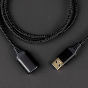 Kabel USB Reagle USB-A - USB-A 5 m Czarny 2