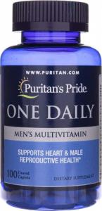 Puritans Pride Puritan's Pride One Daily Multiwitamina dla mężczyzn - 100 tabletek 1