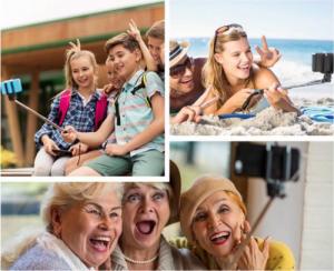 Selfie stick Retoo KIJEK DO ZDJĘĆ SELFIE STICK UCHWYT MONOPOD STATYW 12