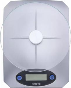 Waga kuchenna Retoo WAGA KUCHENNA LCD DO 5kg ELEKTRONICZNA SZKLANA WK1 2