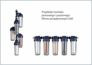Dafi Obudowa filtra przepływowego Dafi z wkładem polipropylenowym 25 m 4
