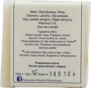 WS Naturalne Mydła Wiedeńskie Mydło Konwalia 110g WS NATURALNE MYDŁA WIEDEŃSKIE 2