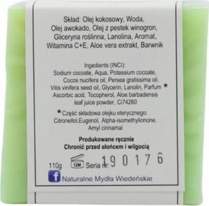 WS Naturalne Mydła Wiedeńskie Mydło Zielona Łąka 100g WS NATURALNE MYDŁA WIEDEŃSKIE 2