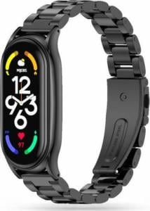Tech-Protect TECH-PROTECT STAINLESS XIAOMI MI SMART BAND 7 BLACK 1