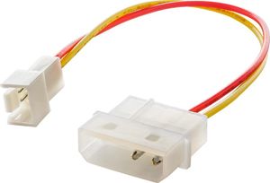 Akyga Molex - 3-pin, 0.15m, Wielokolorowy (AK-CA-36) 1