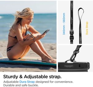 Spigen SPIGEN A601 UNIVERSAL WATERPROOF CASE BLACK 13