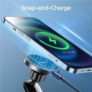 Joyroom JOYROOM JR-ZS240 DASHBOARD MAGNETIC MAGSAFE CAR CHARGER 15W BLACK 7