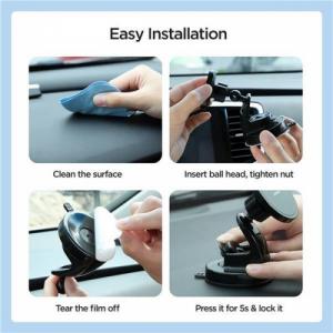 Joyroom JOYROOM JR-ZS240 DASHBOARD MAGNETIC MAGSAFE CAR CHARGER 15W BLACK 10