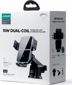 Joyroom JOYROOM JR-ZS246 DASHBOARD CAR MOUNT WIRELESS CHARGER 15W BLACK 5