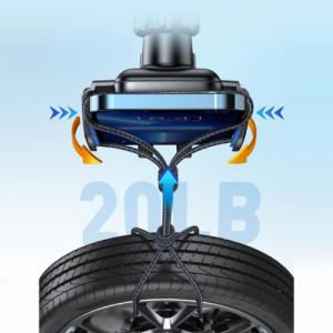 Joyroom JOYROOM JR-ZS246 VENT CAR MOUNT WIRELESS CHARGER 15W BLACK 10