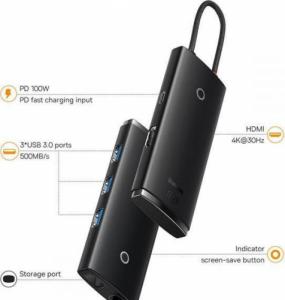 Stacja/replikator Baseus USB-C (BS-OH018) 7