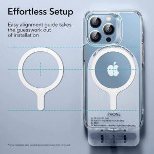 ESR ESR HALOLOCK MAGSAFE UNIVERSAL MAGNETIC RING 2-PACK WHITE 9