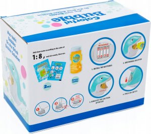 Ciuciubabka Bańki mydlane Aparat do baniek mydlanych Rekin 0475 5