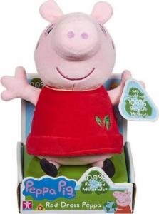 Tm Toys Maskotka Świnka Peppa czerwona sukienka 20cm Eko plusz 07356 1