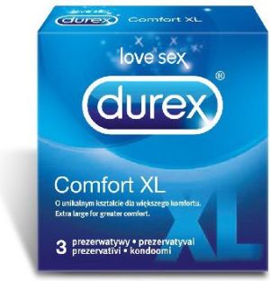 Durex  Prezerwatywy Comfort XL 3 szt. 1