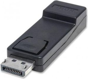 Adapter AV Manhattan DisplayPort - HDMI czarny (151993) 1