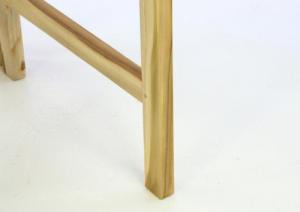 Divero STÓŁ DIVERO - stół tekowy ogrodowy - składany - 130 x 65 cm 7