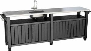 Szafa ogrodowa Keter Szafka ogrodowa Unity Chef, grafit, 237 cm 6