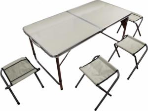 Rojaplast Zestaw kempingowy, stół i 4 krzesła, 120 x 60 cm 1