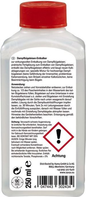 Xavax Odkamieniacz do żelazek 250ml (001117270000) 2