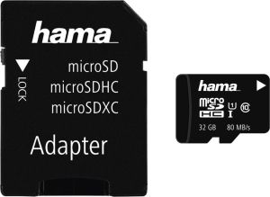 Karta Hama MicroSDHC 32 GB Class 10  (001241510000) 1