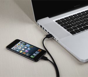 Kabel USB Hama USB-A - microUSB 3 m Czarny (001737880000) 3